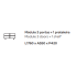 Móvel TV Ibiza branco mate