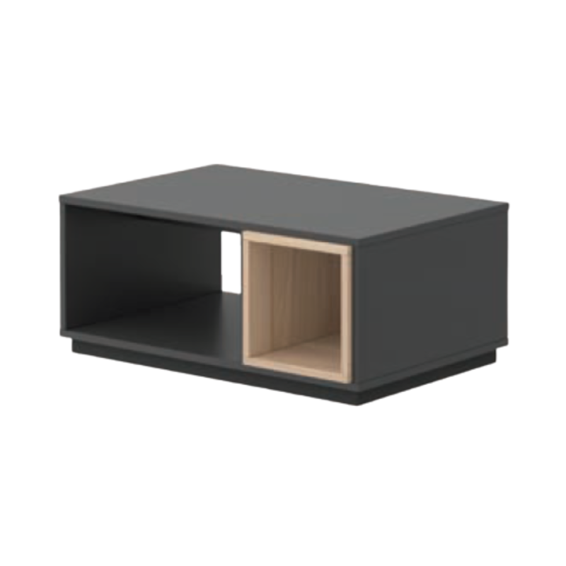 Mesa de Centro Malmo Dark Grey Carvalho
