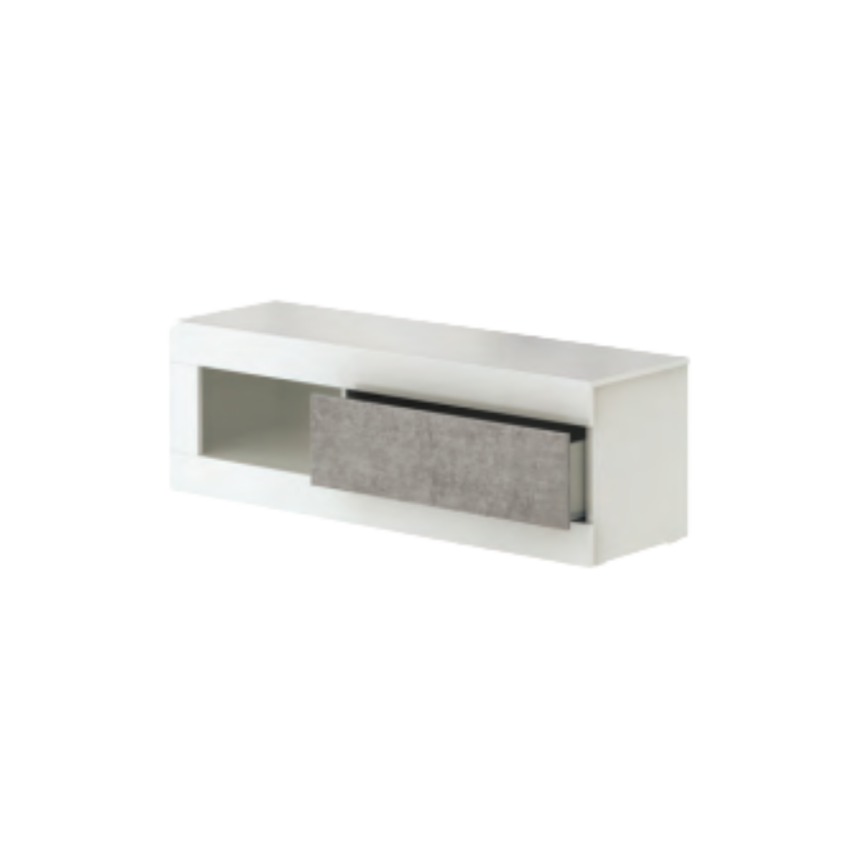 Móvel TV Madrid branco stone