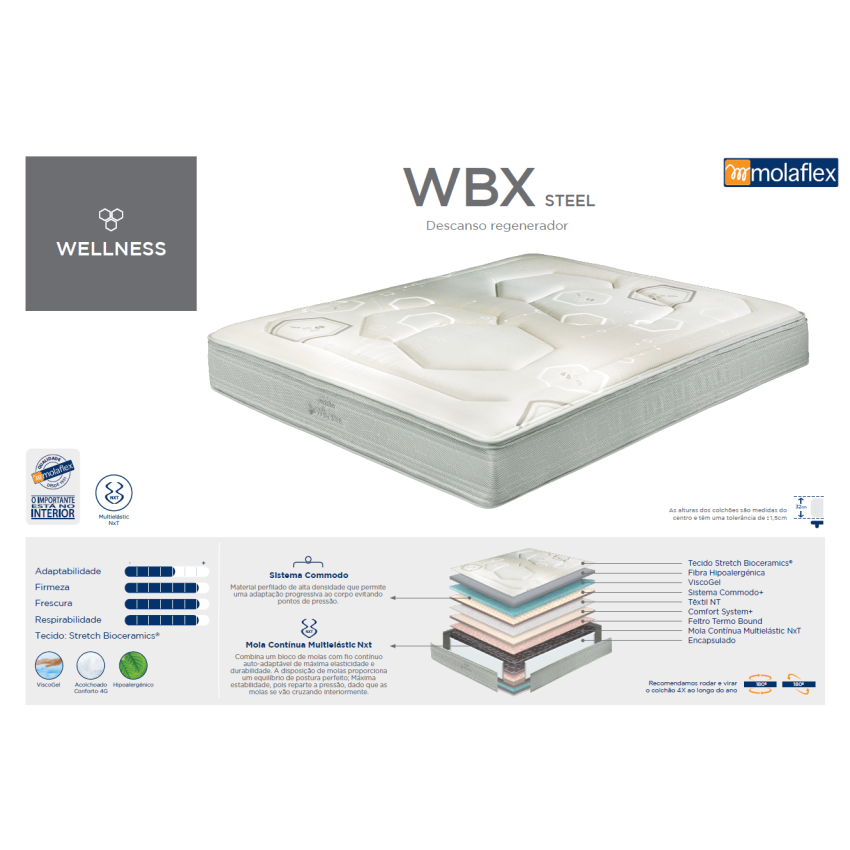 Colchão WBx Steel