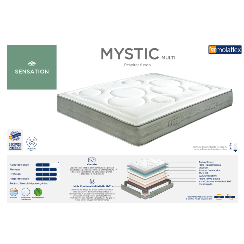 Colchão Mystic Multi