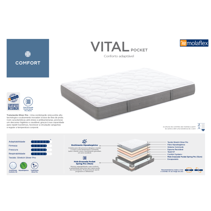 Colchão Vital Pocket