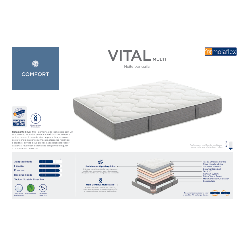 Colchão Vital Multi
