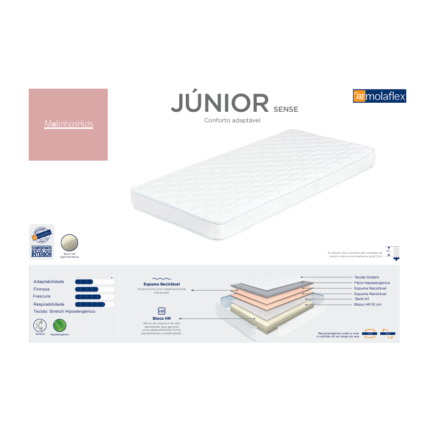 Colchão Junior Sense