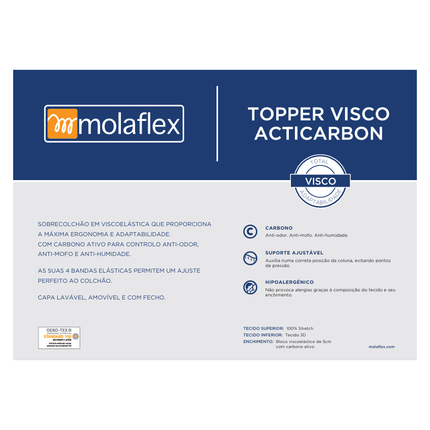 Topper Visco Acticarbono