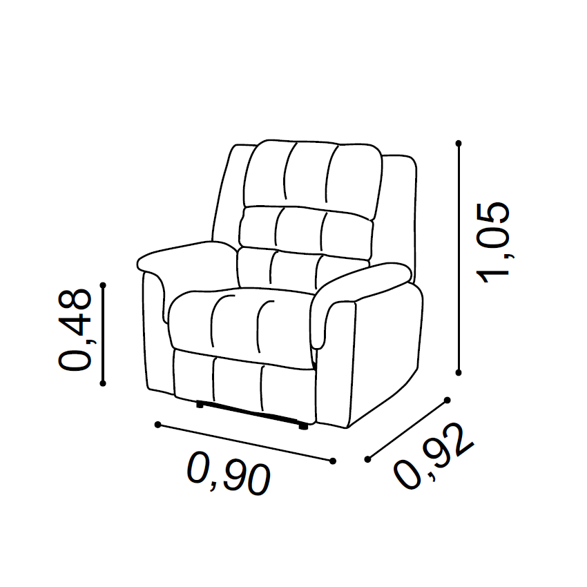 Cadeirão Sirio Elétrico